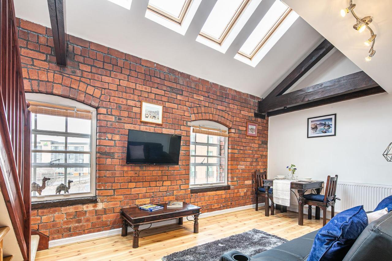 Beautiful 1-Bed Apartment In Grade Listed Warehouse - Victoria Quays, Sheffield City Centre, Free Parking, Pet Friendly, Netflix Ngoại thất bức ảnh