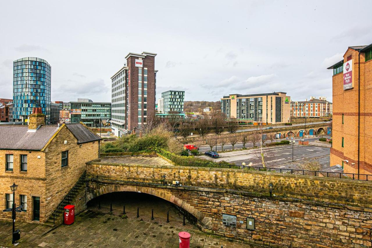 Beautiful 1-Bed Apartment In Grade Listed Warehouse - Victoria Quays, Sheffield City Centre, Free Parking, Pet Friendly, Netflix Ngoại thất bức ảnh